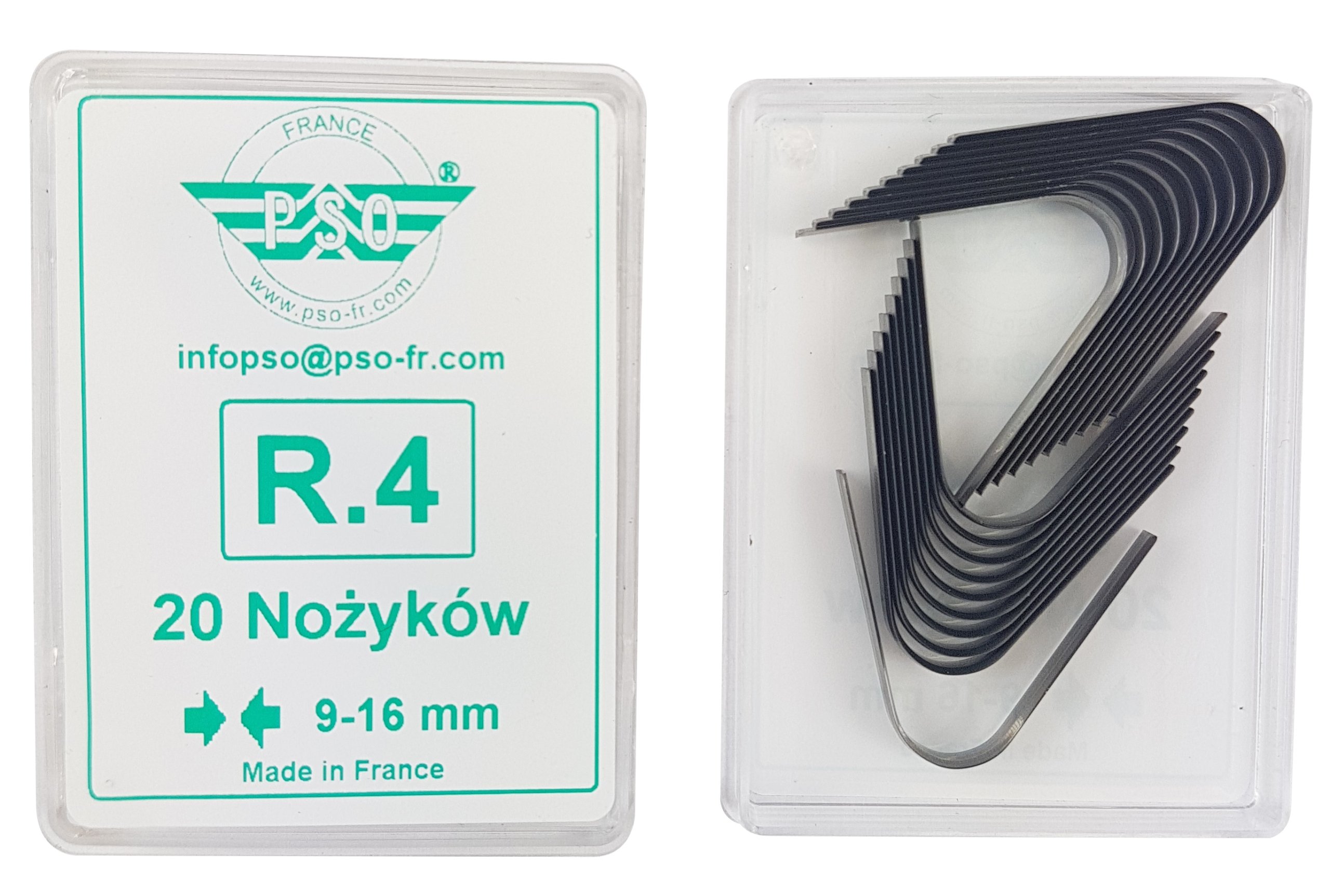 

Nożyki Do Nacinarki Pso PS-15 Typ R4 9-16 MM