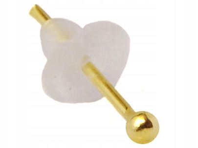 

Versil kolczyk kulka 1,6 mm złocone Srebro 0,925