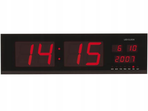 Настенные промышленные светодиодные часы с указателем даты - 83см