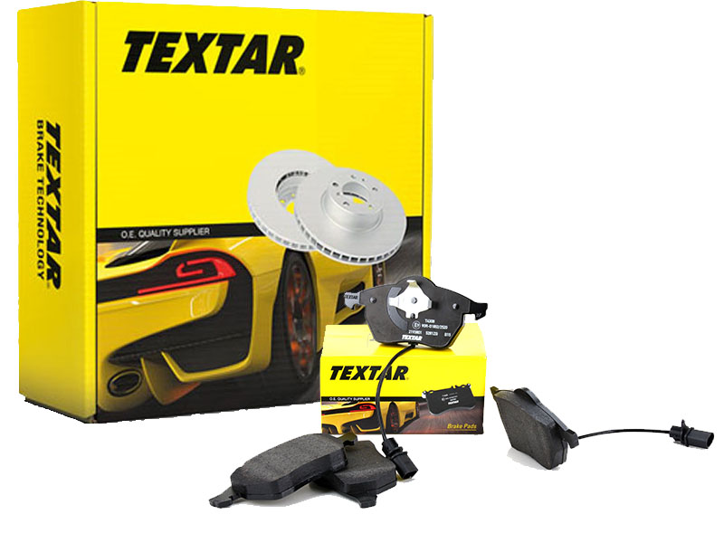 Диски колодки TEXTAR передні VW PASSAT B5 B5FL 288MM