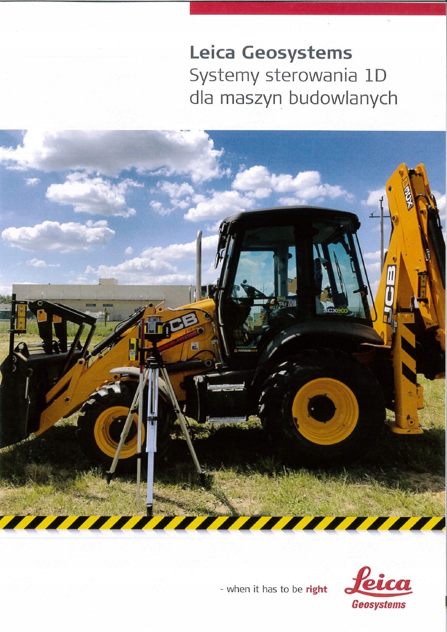 LEICA SYSTEM NA KOPARKE 1D, LASER CLA700+CZUJNIK Marka Leica