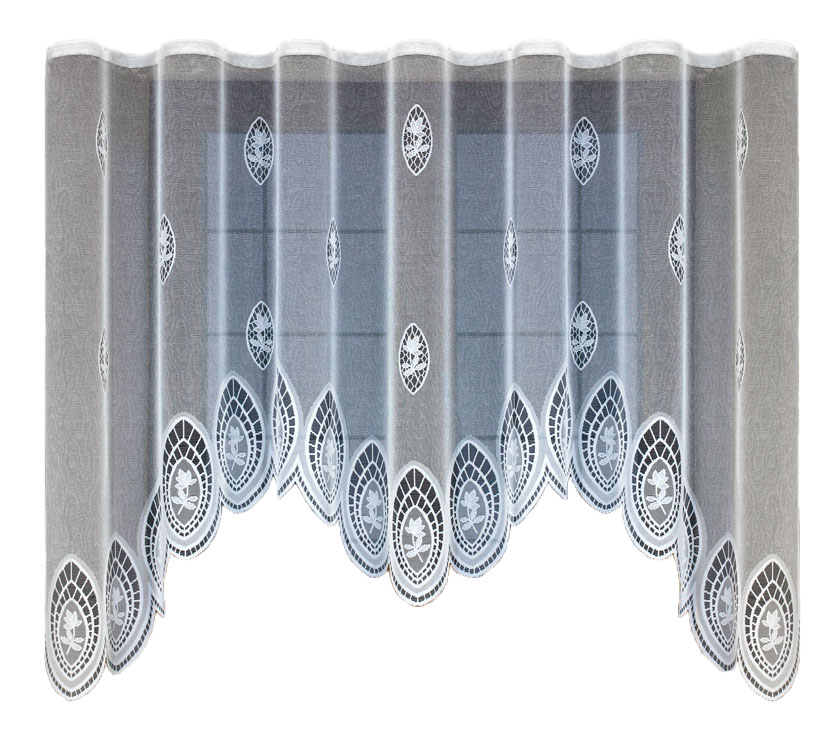 

!biała Firanka Żakardowa 22234 Rozmiar: 160x300 CM