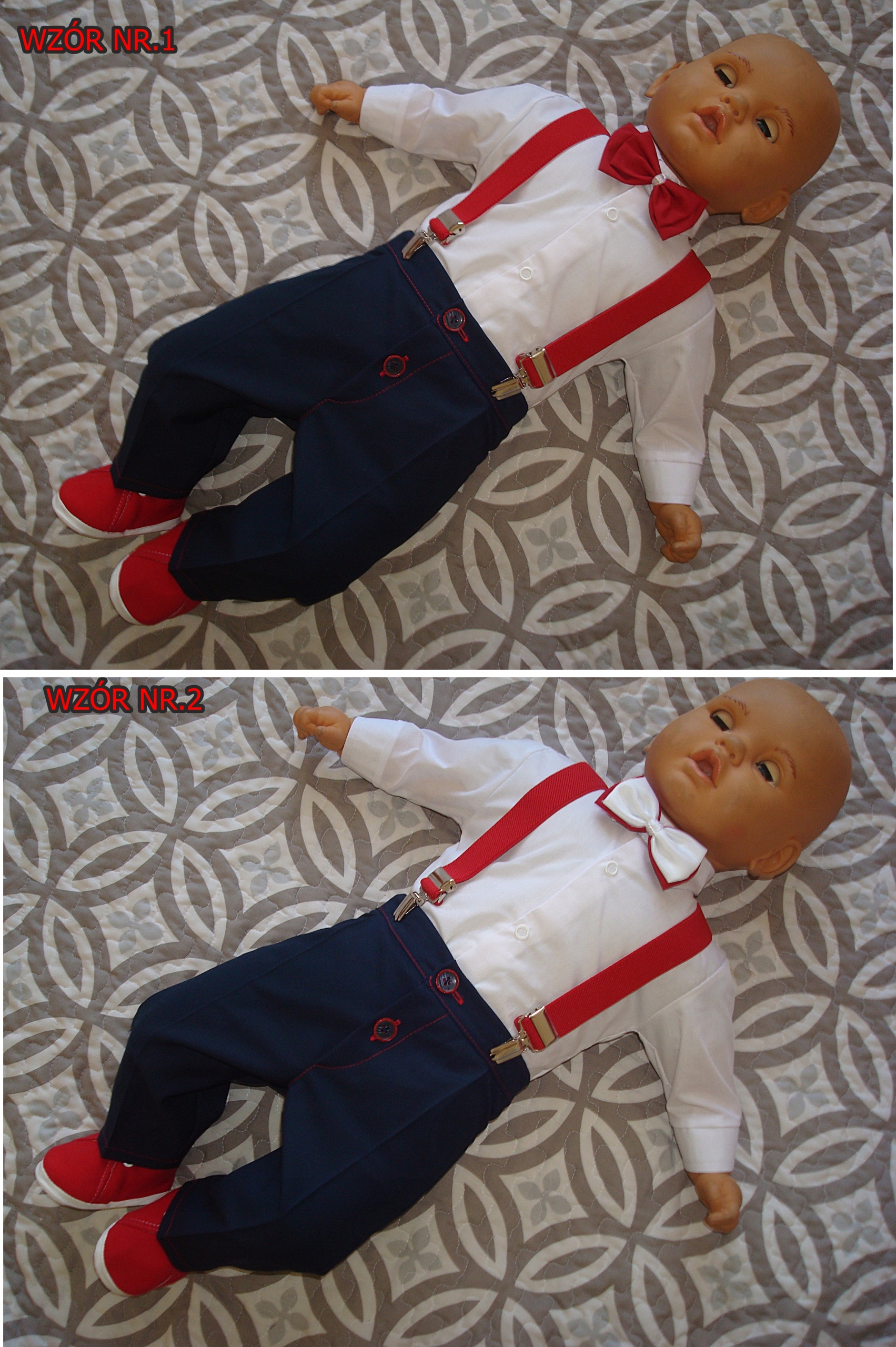 POLSKIE UBRANKO KAMIZELKA/CHRZTU/WESELE/74 Marka bez marki