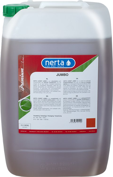 NERTA CARNET JUMBO - АКТИВНАЯ ПЕНА КОНЦЕНТРАТ 25Л