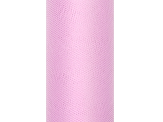 

Tiul na szpulce dekoracyjny 30cm 9m kokardy Różowy