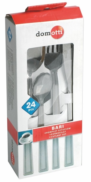 

Komplet Zestaw Sztućców Bari 24szt Tanie Sztućce
