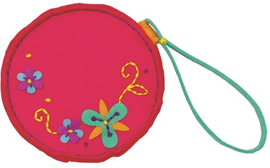 STNUX FILCOWE ROBÓTKI PORTFELIK OKRĄGŁY FUKSJA