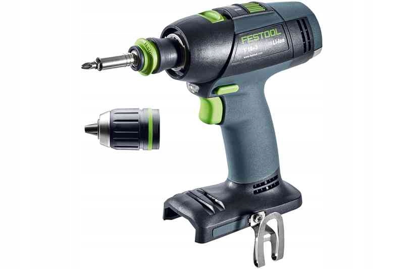 Wiertarko-wkrętarka aku.T18+3 Basic Festool 576448