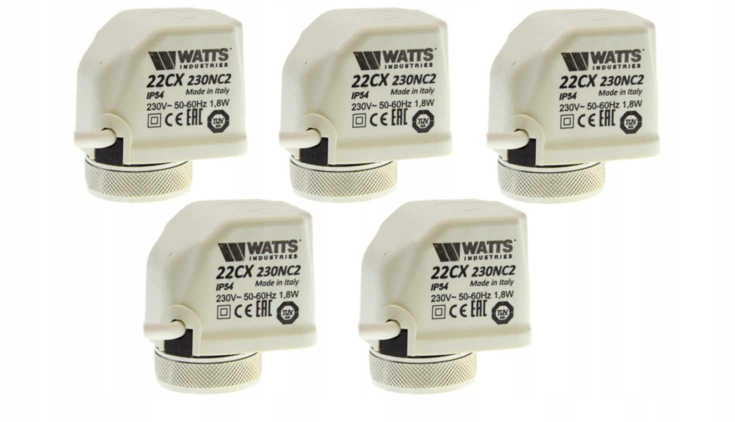 Tepelný valec Nc Watts M30x1,5 Podlahový 5ks