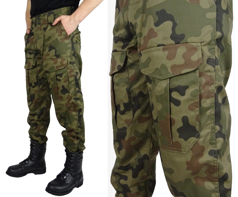 

Spodnie Wojskowe Bojówki Polskie Moro roz. 4XL