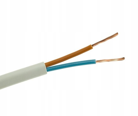 

Przewód elektryczny H03VVH2-F 2x1,5 1m_____ROL-048