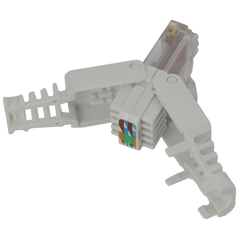 

Wtyk modularny RJ45 8p8c samozaciskowy Kategoria 6