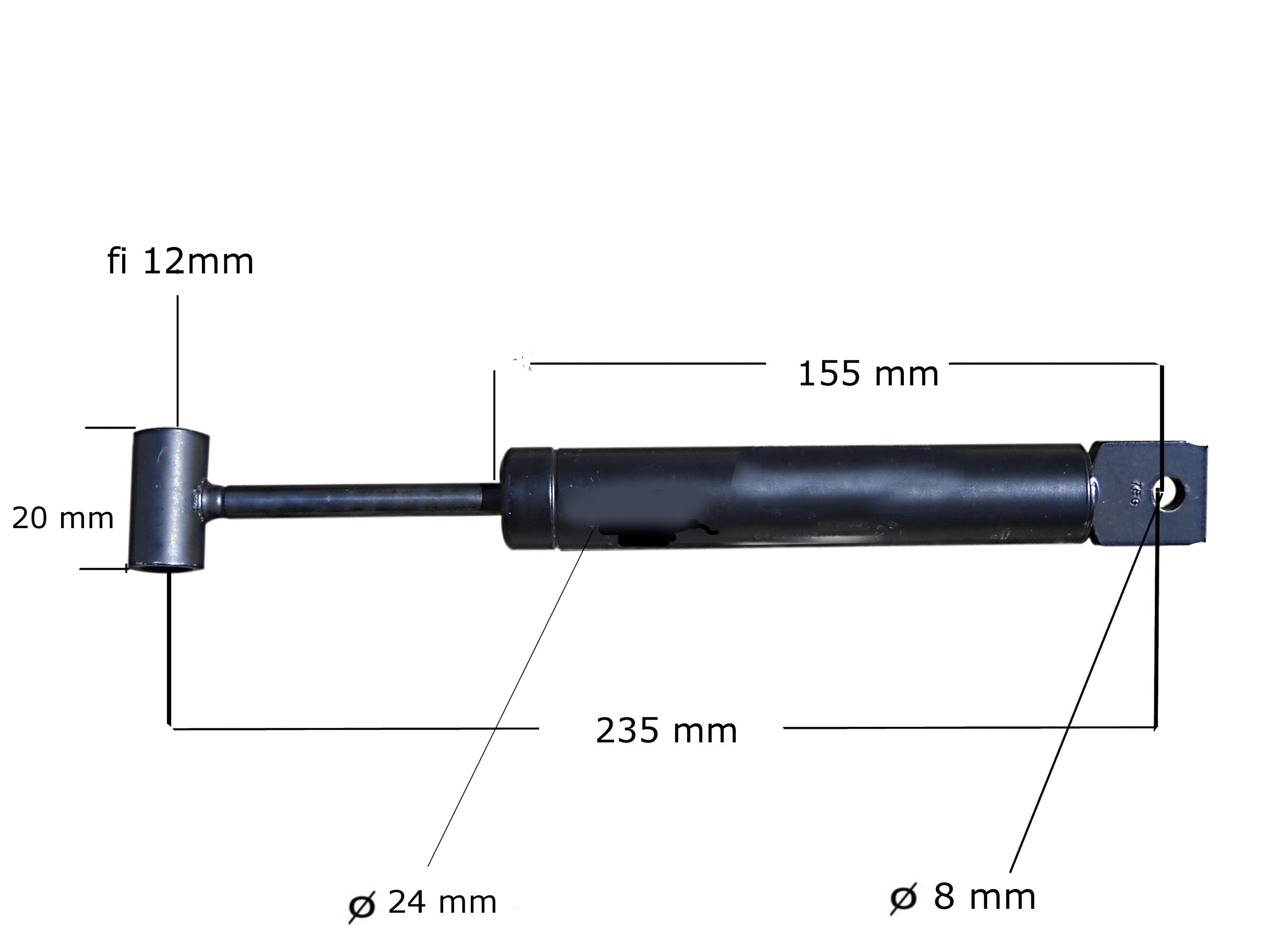 Amortyzator Silownik Teleskop BPW Peitz PAV SR 2 7 Part number 7704
