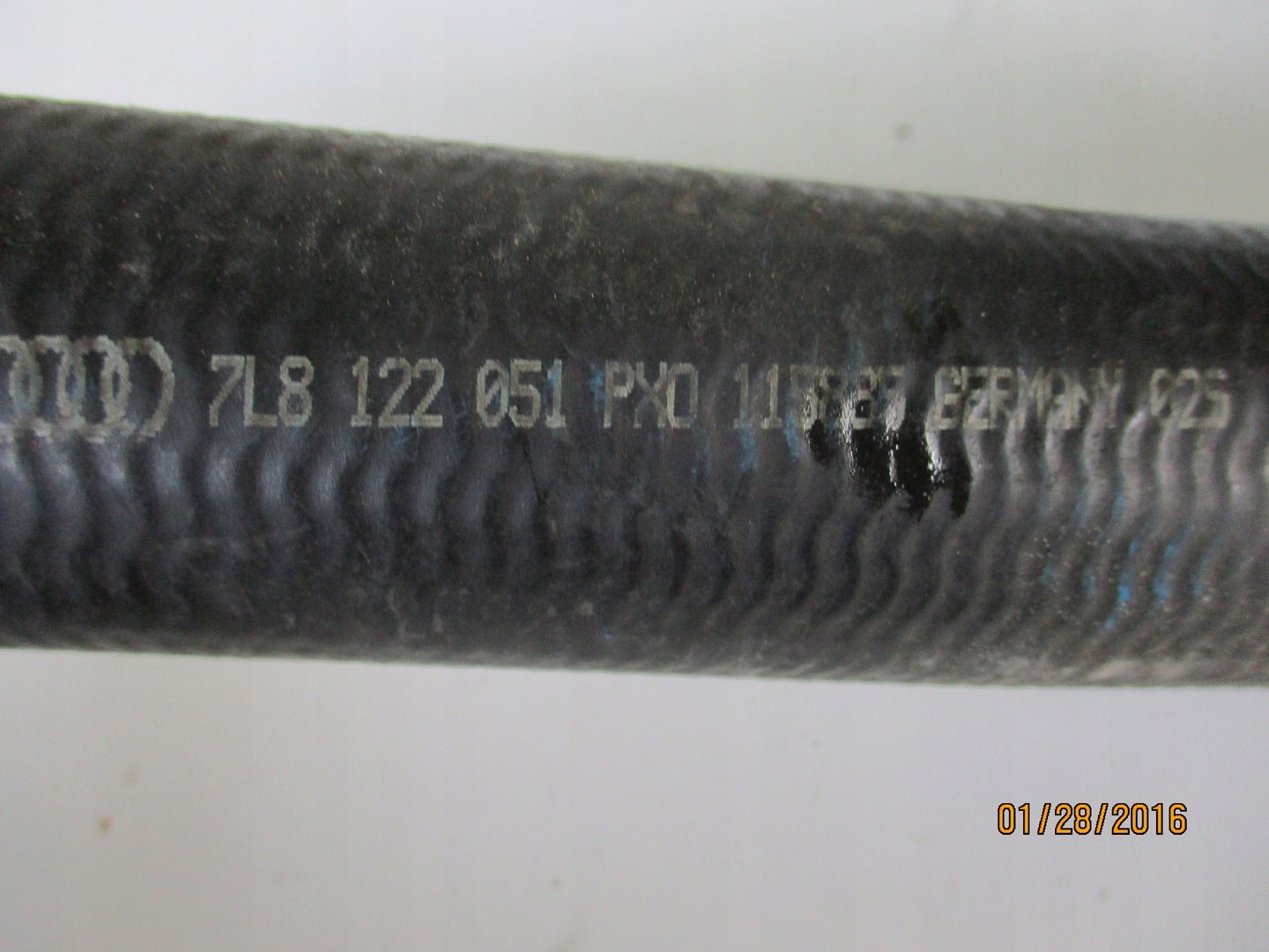 pipe hose AUDI Q7 4L0 4,2TDI 7L8122051