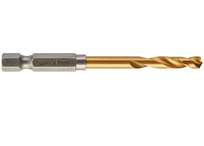 

Milwaukee Wiertło Metal Hss-g Tin Red Hex 4,8 mm