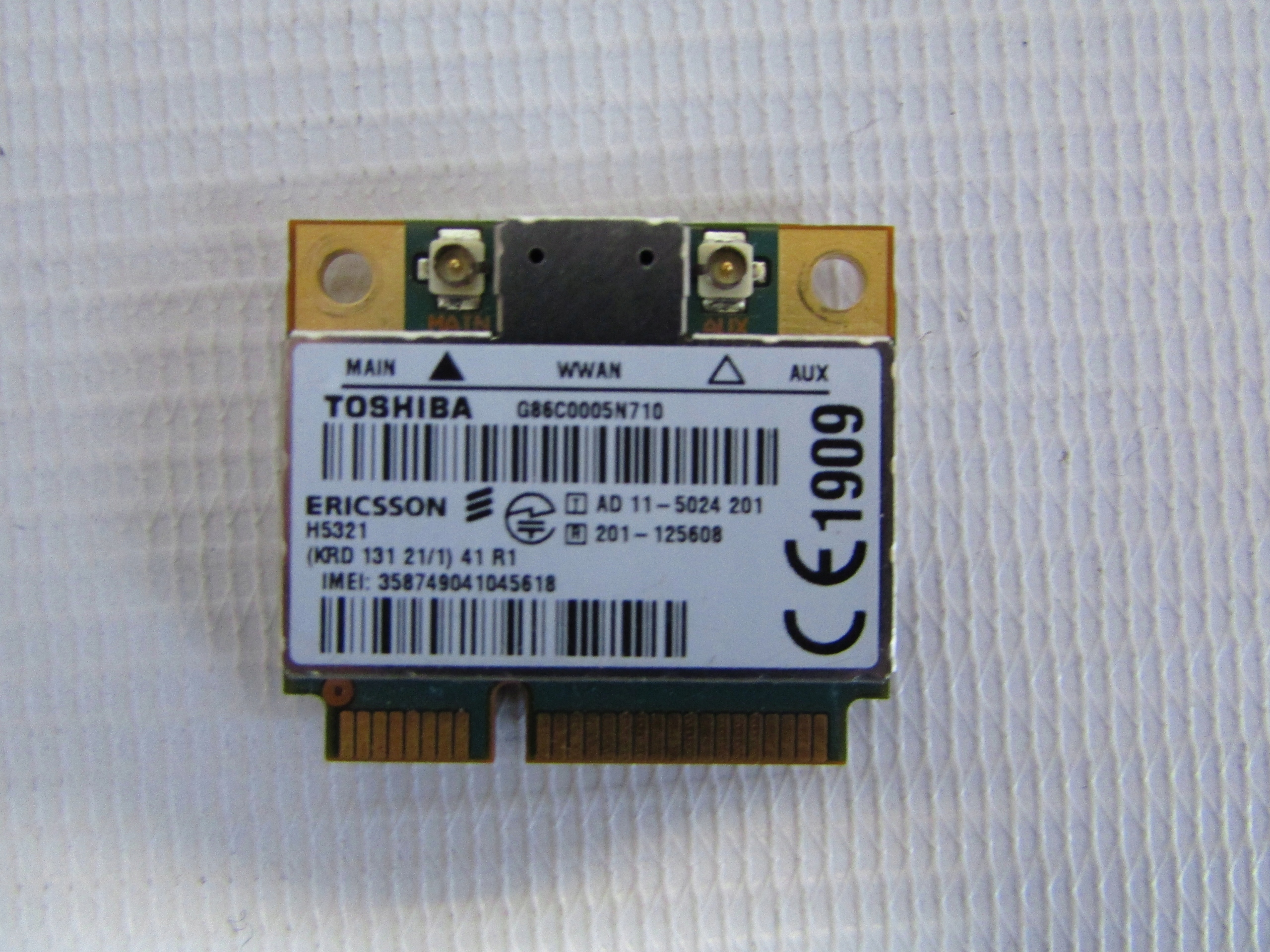 Modem 3G H5321 TOSHIBA IBM T430 X230 L530 W530 Producent Inna