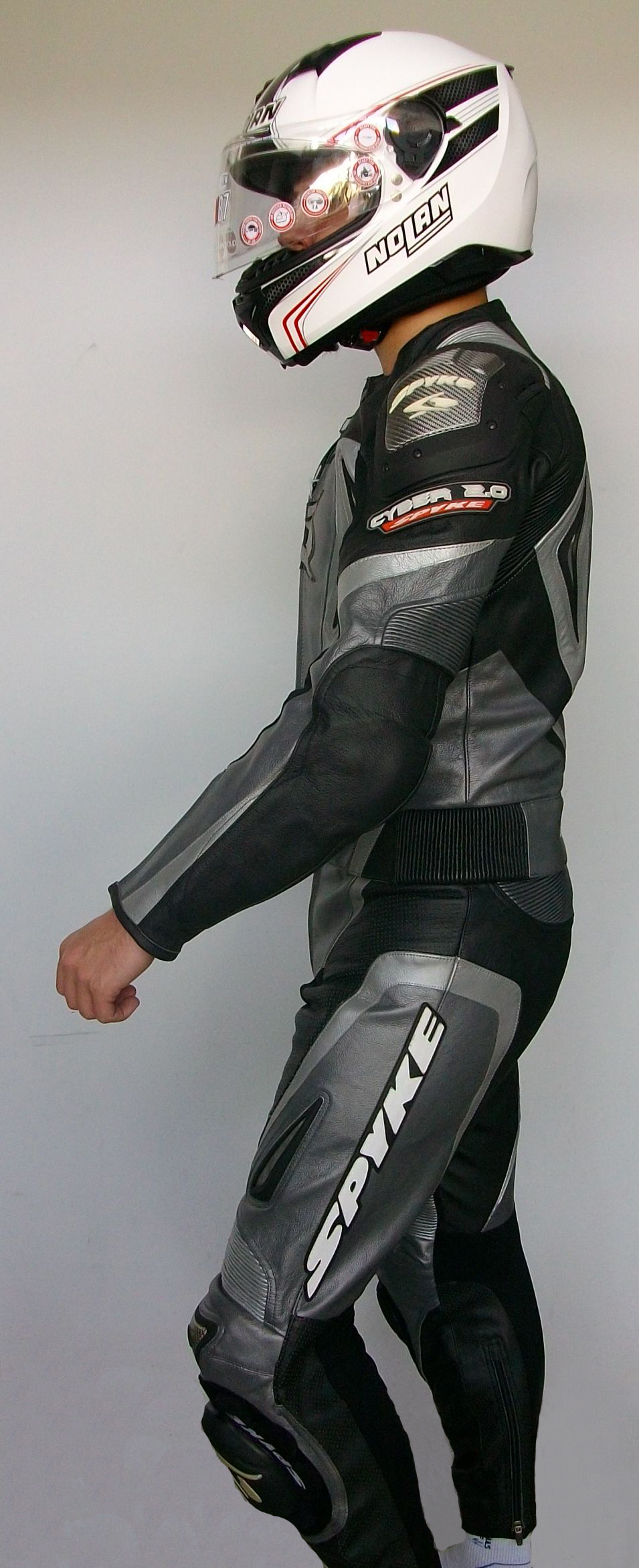 KOMBINEZON SKÓRZANY KANGUR MOTOCYKLOWY SPYKE C2 M Rozmiar M