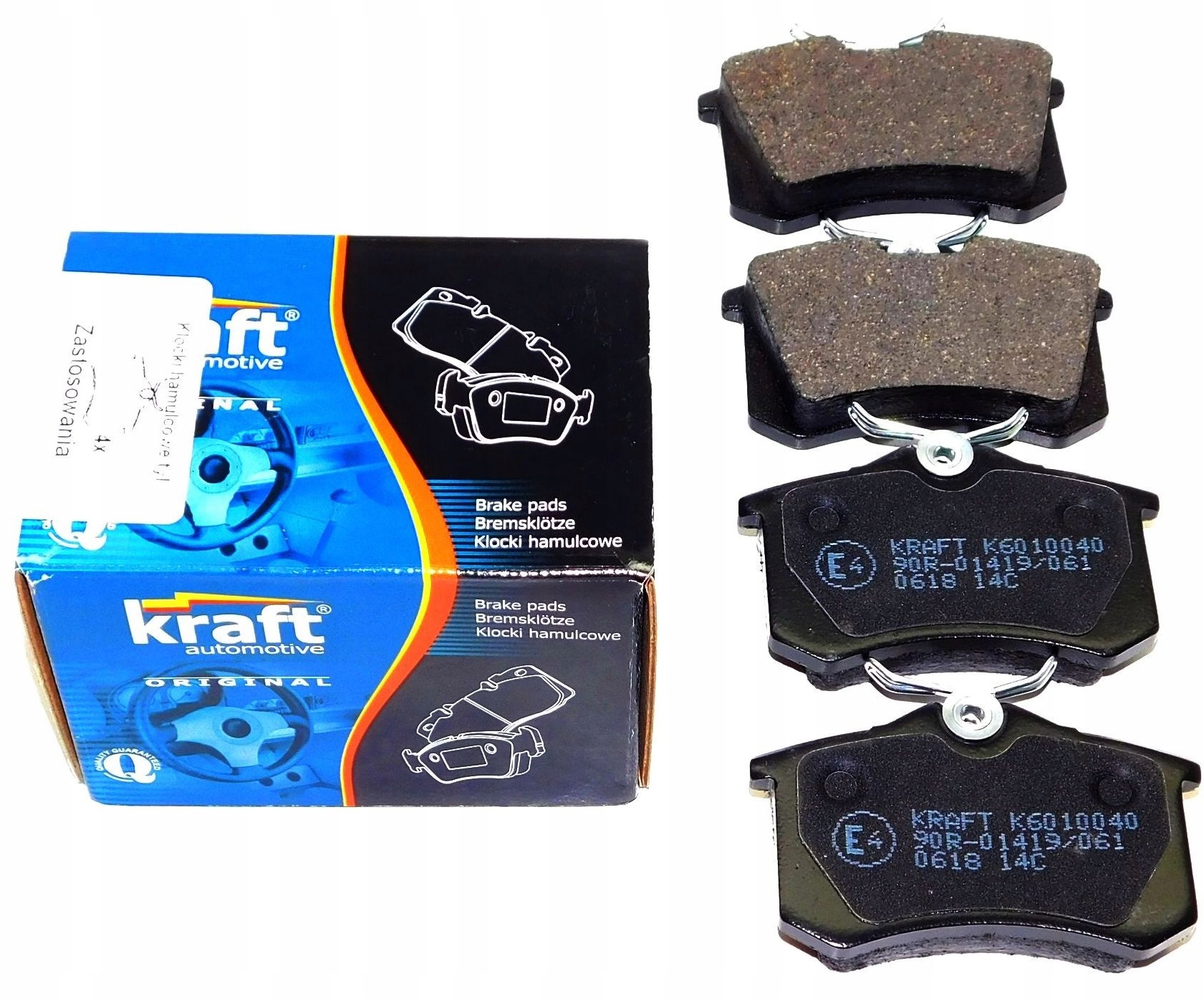 KLOCKI HAMULCOWE TYŁ CITROEN C2 2003-... 1.1 1.4 EAN (GTIN) 5901159122962