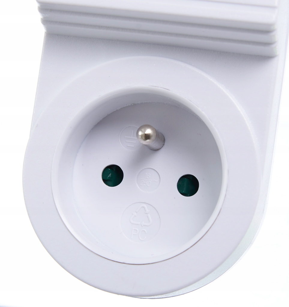 ELEKTRONICZNY CZASOMIERZ PROGRAMATOR CZASOWY 3600W Kolor biały