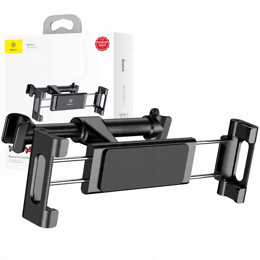 Фото - Тримач / підставка BASEUS Mocny uchwyt zagłówkowy do samochodu na tablet 5-12  stabilny do aut 