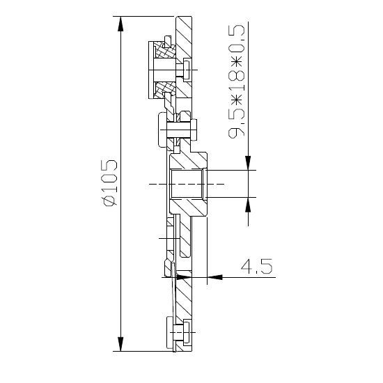 2301012 TARCZA KLIMATYZACJI TRSE HONDA ACCORD CRV Producent części Cool Parts Automotive