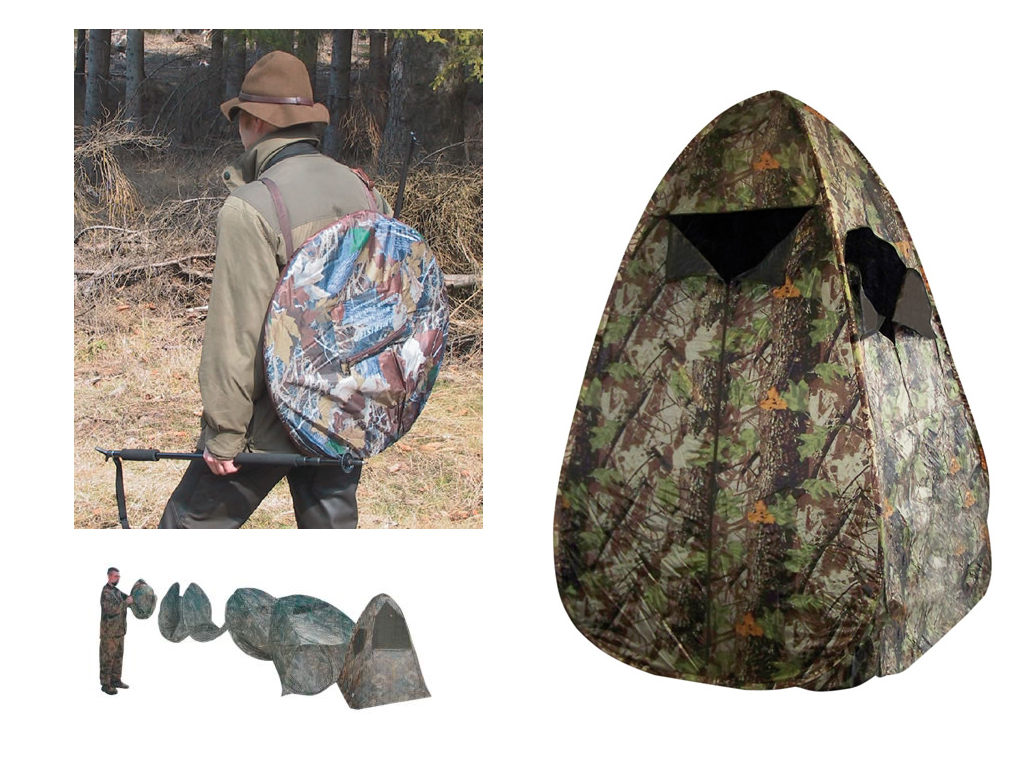 Namiot samorozkładający czatownia fotograficzna