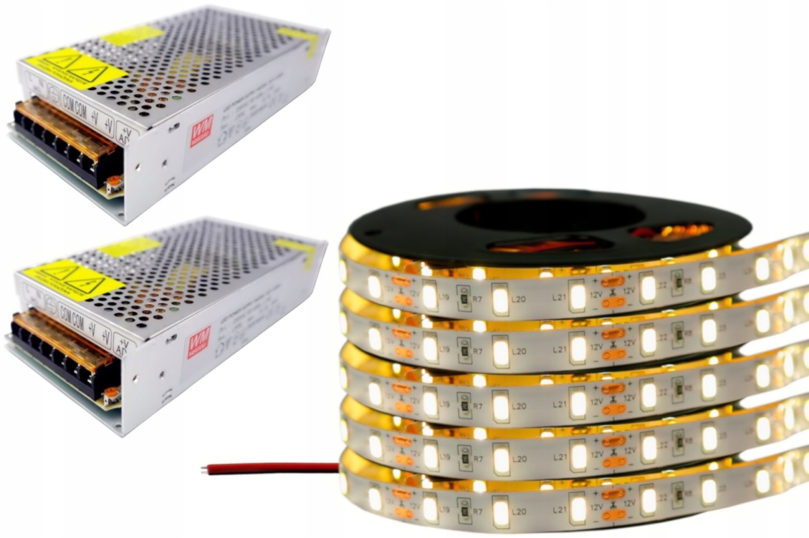 

Zestaw taśma Led 300 Smd IP20 5630 Neutralna 25m