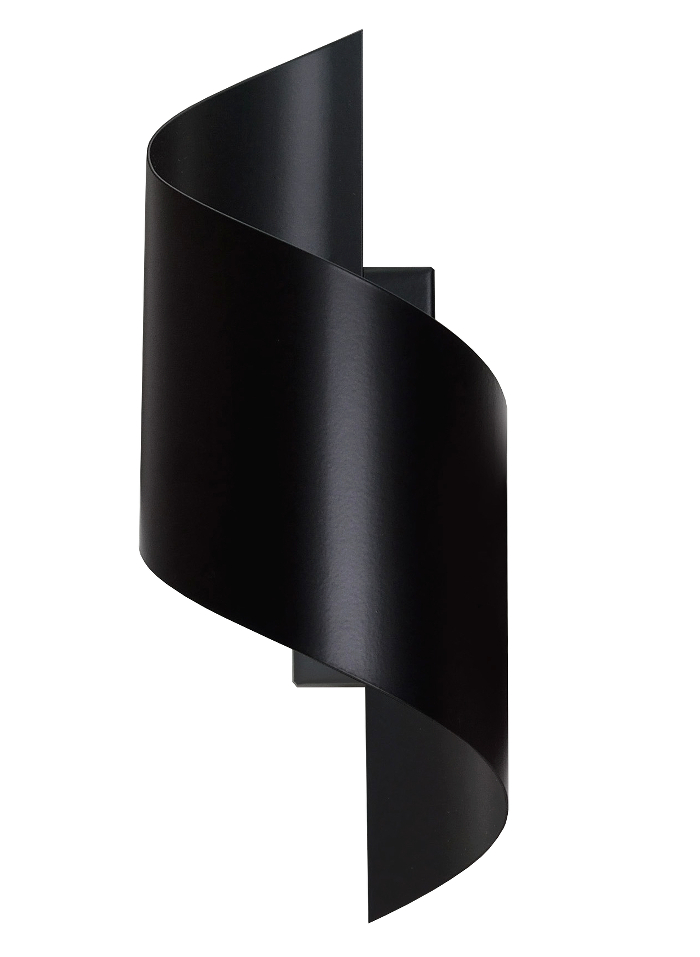 

Lampa kinkiet Spiner G9 czarny zakręcony Emibig