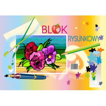 

Blok Rysunkowy A3 Biały MIX Okładek