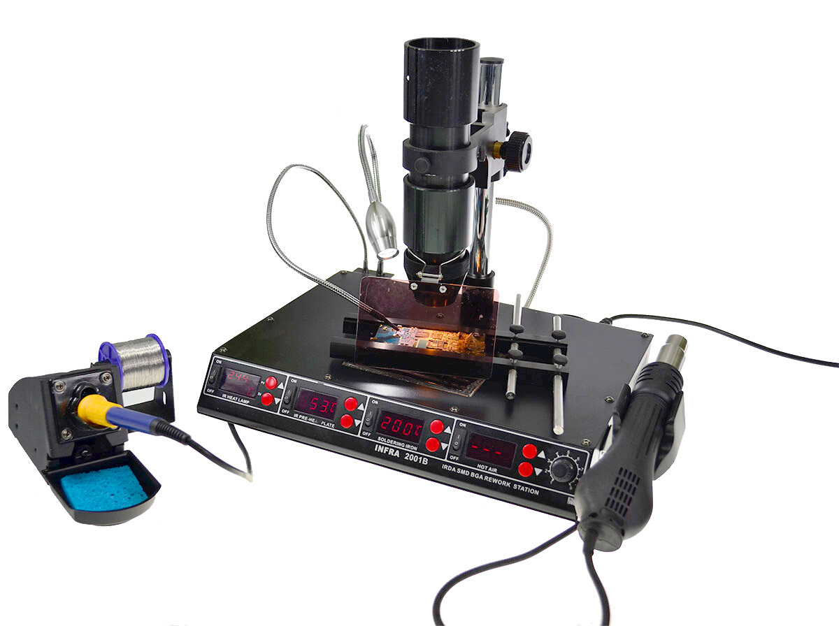 Lampa do stacji lutowniczej na podczerwień 2001 Kod producenta Halogen Light Infra 2001 Żarówka