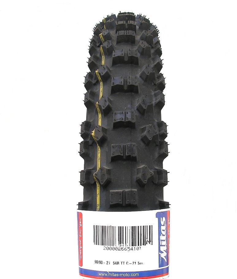 90/90-21 MITAS C-21 SUPER STONE KING ŻÓŁTY PAS FIM