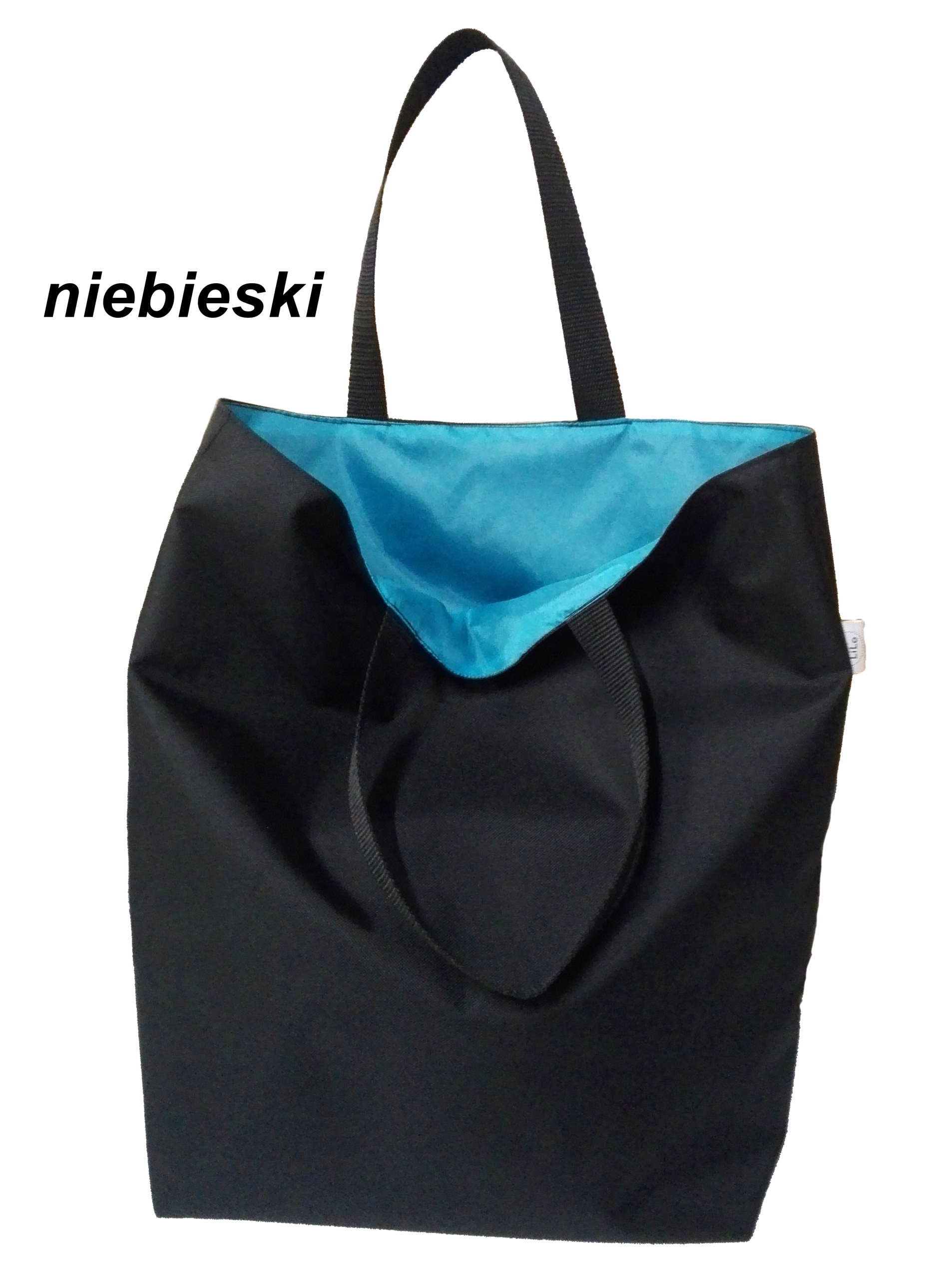 Elegancka EKOTORBA TORBA WODOODPORNA SHOPERKA 8kol Kod producenta eko czarna