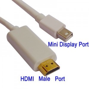 Kabel Adapter mini DisplayPort HDMI 1,8 m DP Wwa Brand SwiatKabli