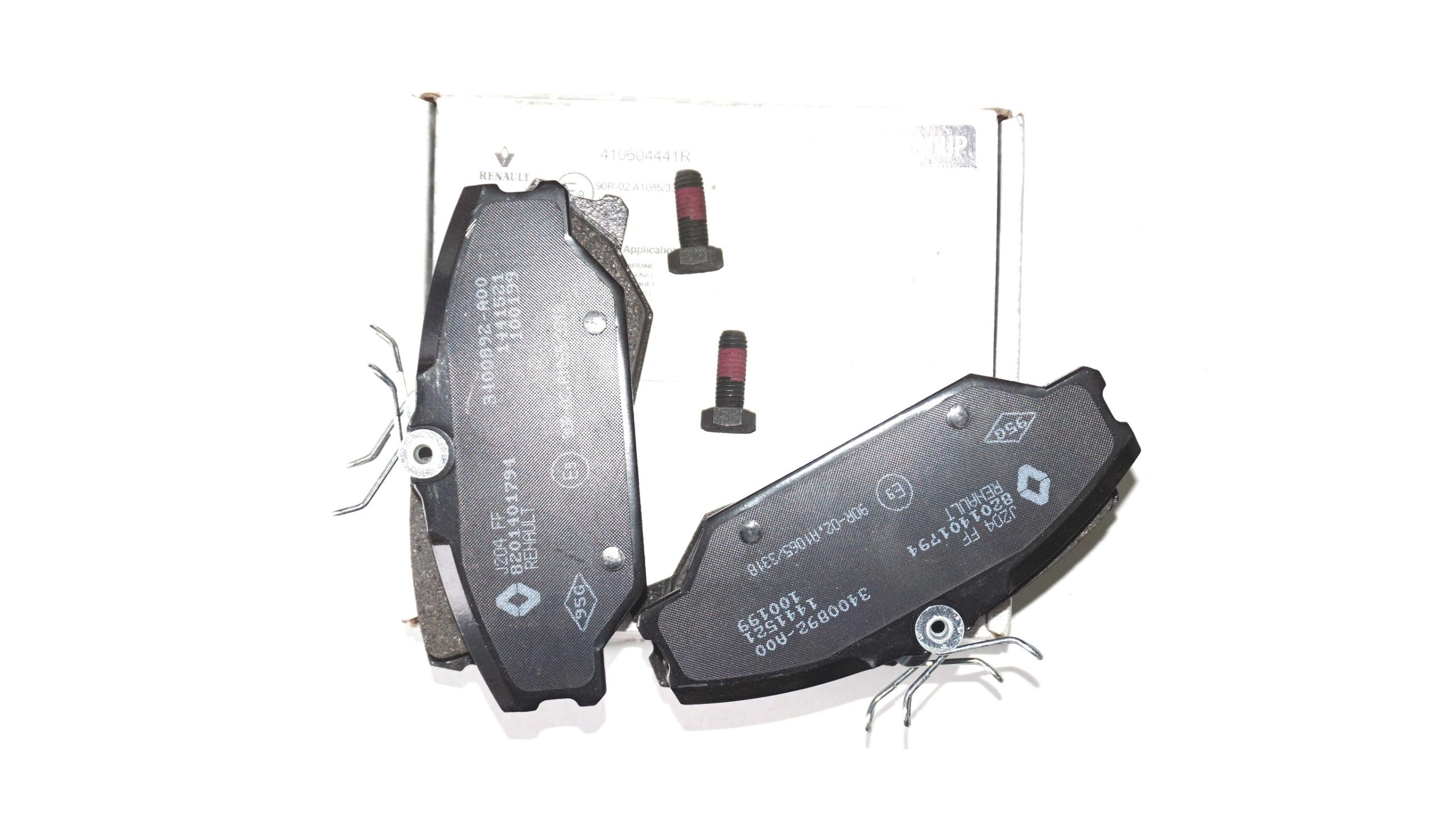 Renault OE10604441r колодки гальмівне