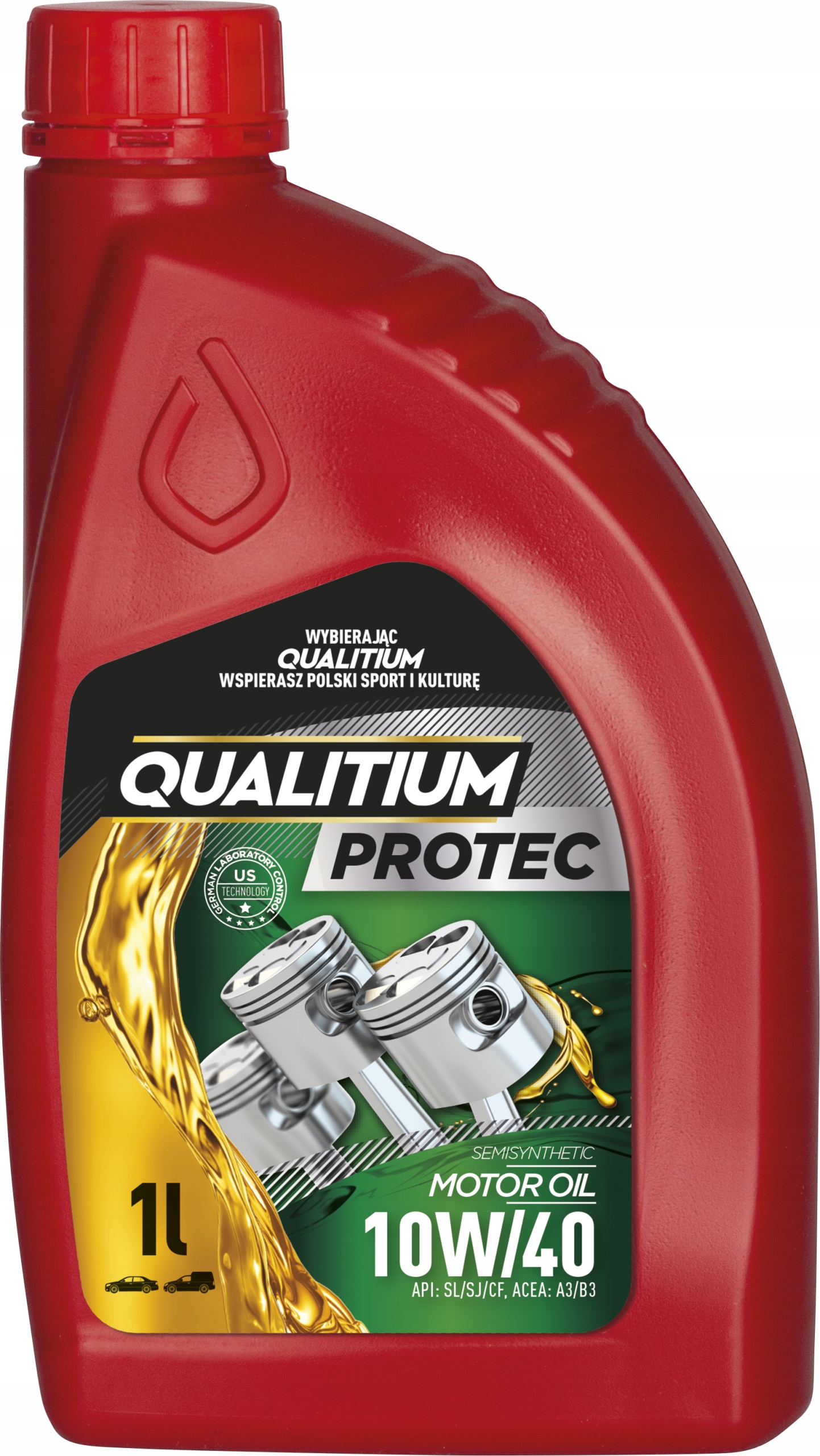 Qualitium Protec 10W40 1L полусинтетическое масло