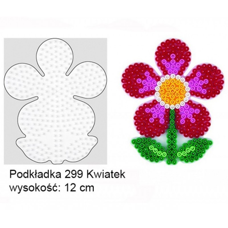 

Hama 299 Podkładki do Koralików Hama Midi Kwiatek