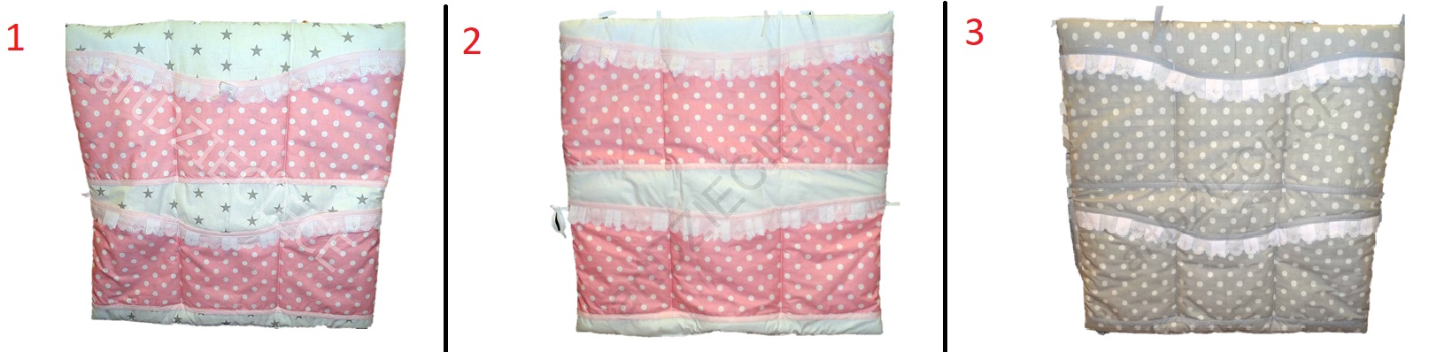 Przybornik Organizer 6 kieszeni ! Grochy Gwiazdki Kod producenta 00