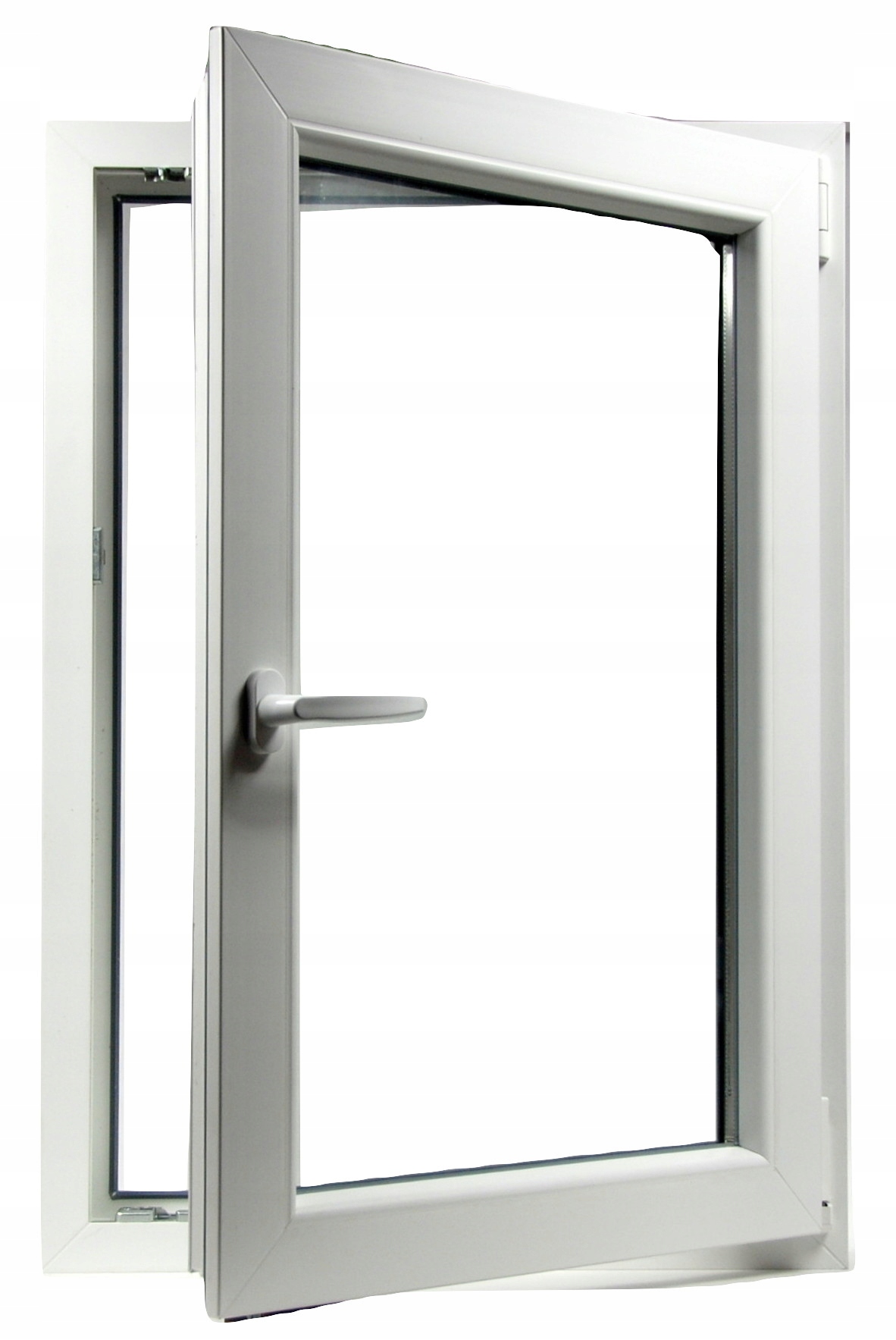 OKNO PCV 600 x 1100 RU 1 x ORZECH ZEWNĘTRZNY Marka Alucon