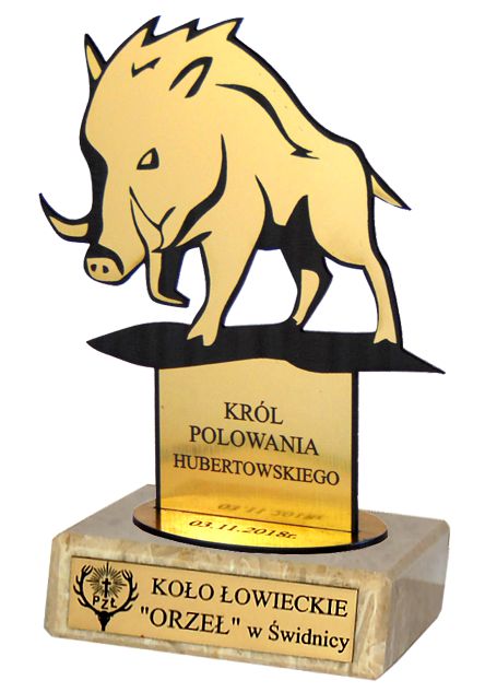 

Statuetka Król Polowania / Król Pudlarzy