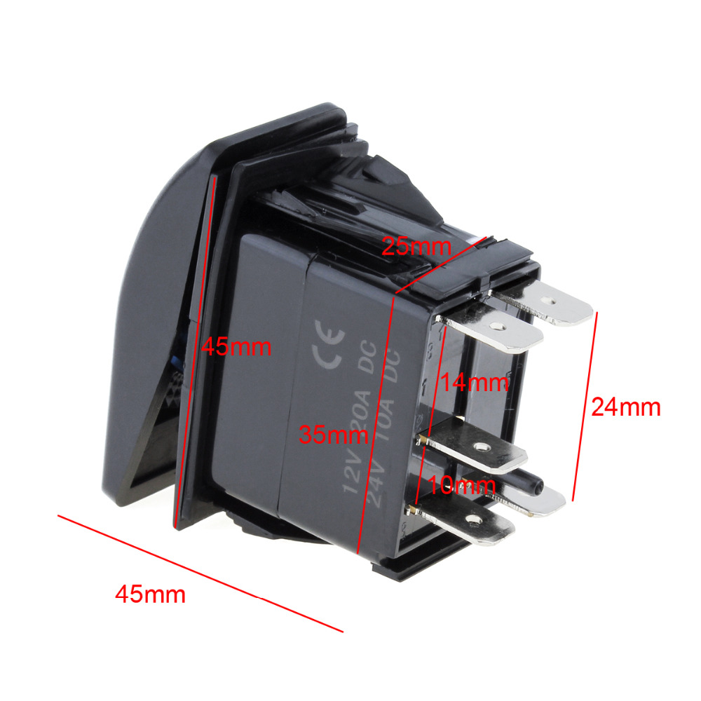 CARLING PRZELACZNIK IP68 WLACZNIK LED 12-24V 20A ZIELONY ROCK LIGHTS Numer katalogowy części ZIELONY ROCK LIGHTS