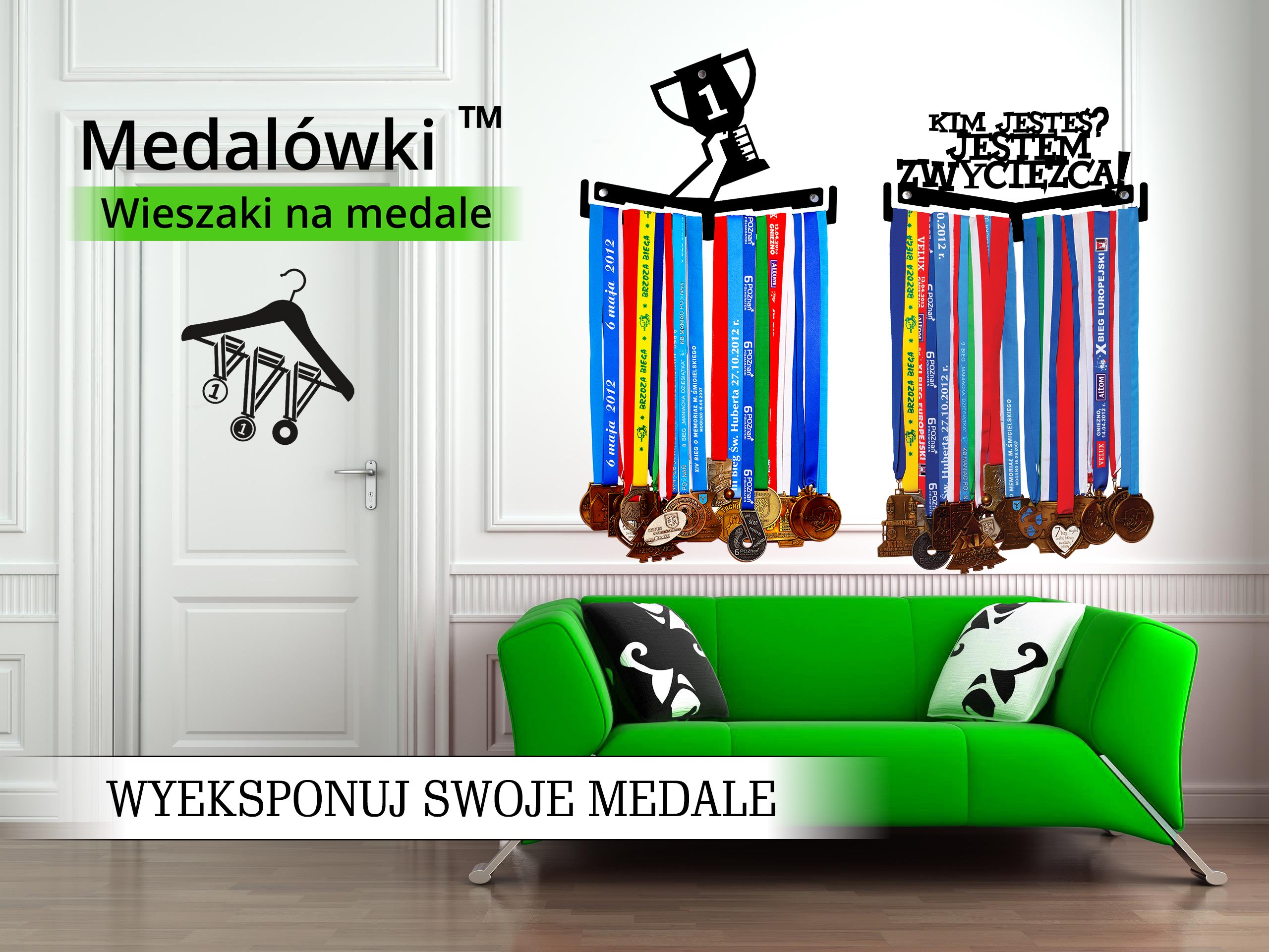 WIESZAK NA MEDALE MEDALÓWKA POCZUJ DUMĘ Płeć produkt uniseks