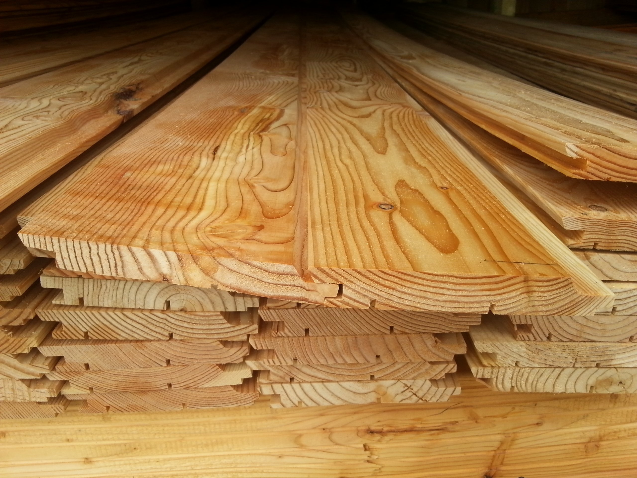 DESKA ELEWACYJNA PRZESUNIĘTE PIÓRO MODRZEW Kod producenta E1