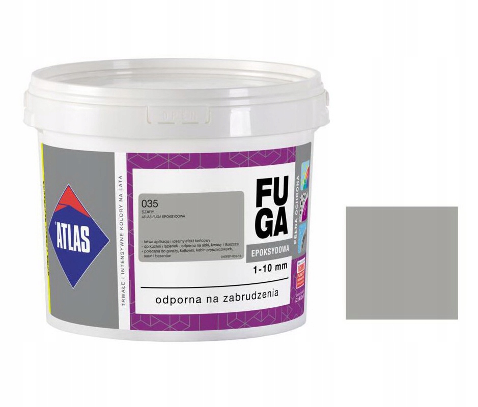 

Atlas Fuga Epoksydowa 5kg 035 Szary