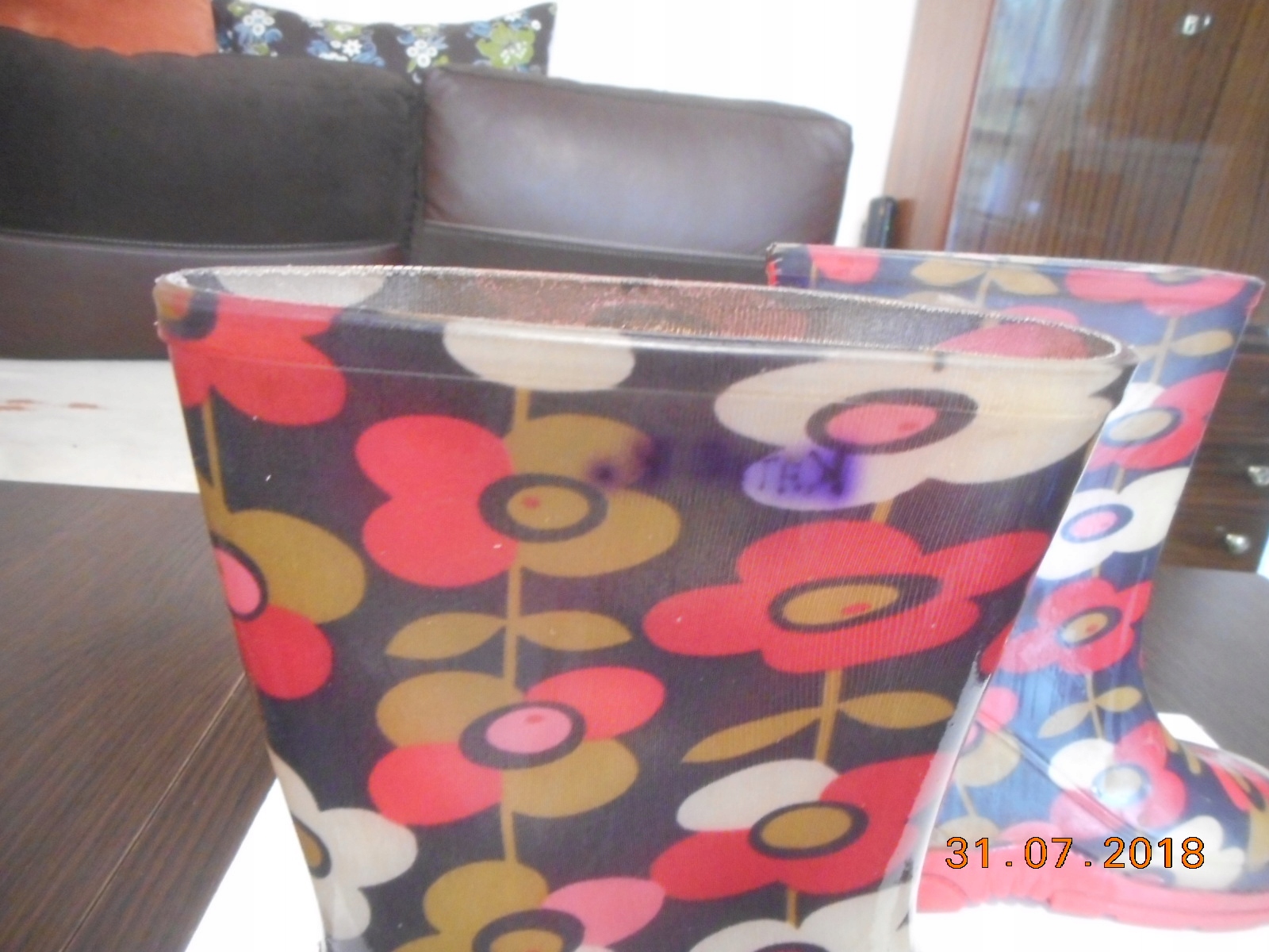 Kalosze w kwiaty rozmiar 29 Marka Inna marka