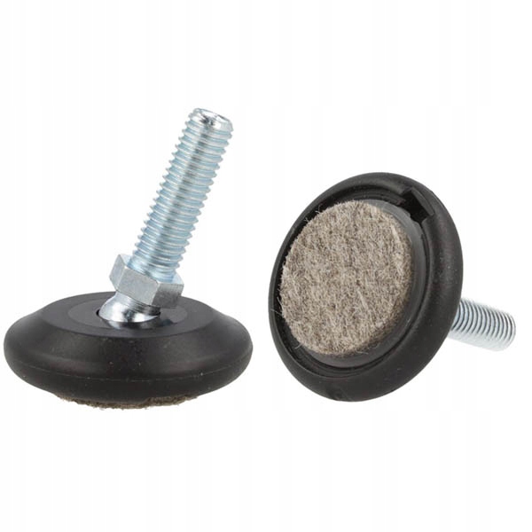 

Stopka meblowa fi30mm M8x25 z wymiennym ślizgiem