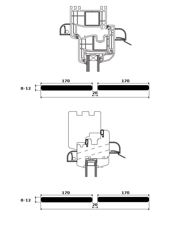 Nawiewnik do okna okien okienny SM TIP VENT BIAŁY EAN (GTIN) 5905317500548