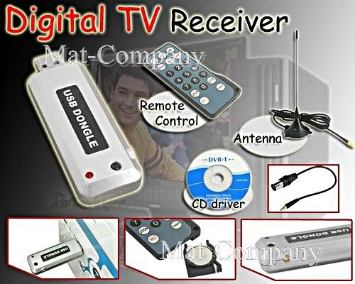 TUNER TV USB DVB-T KARTA TELEWIZYJNA WIN XP,7,8,10 Model MAT-817