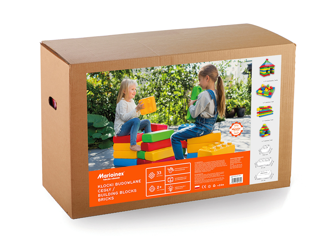 STATYBINIAI BRICS BLOKALAI DIDŽIAUSI BLOKALAI allegro! EAN (GTIN) 5903033901304