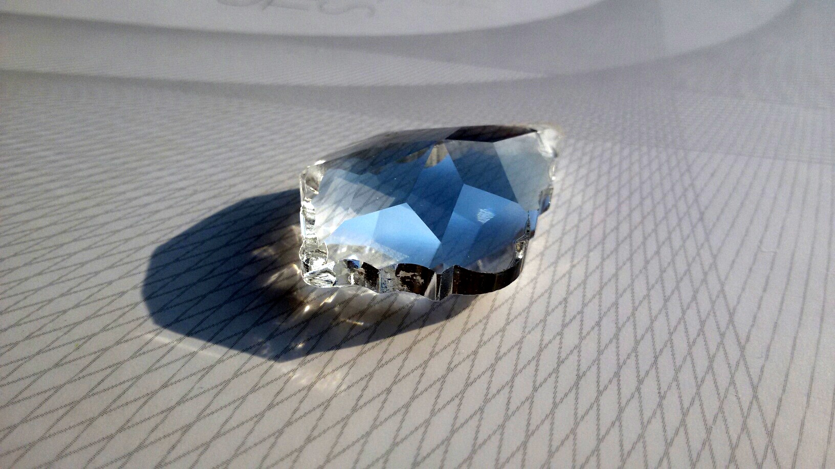 KRYSZTAŁ, ZAWIESZKA KRYSZTAŁOWA 3,6 CM Marka inna