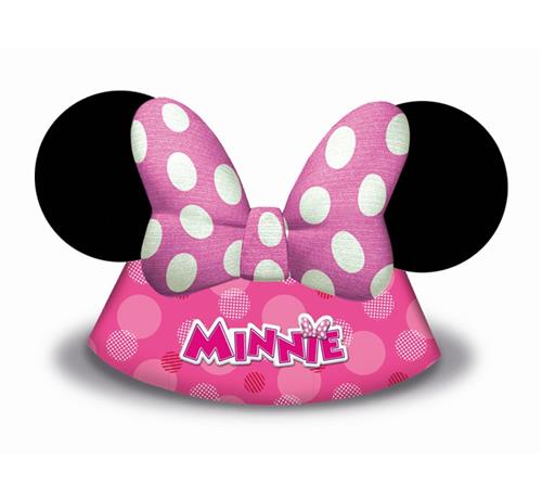 

Czapeczki papierowe Myszka Miki Minnie 6szt 1